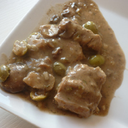 Sauté de Veau aux OlivesVertes