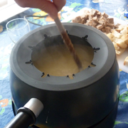 Fondue "Moitié-Moitié"