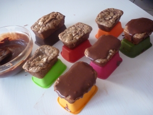 Mini-Cakes au Chocolat au Lait et Ganache - image 2