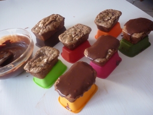 Mini-Cakes au Chocolat au Lait et Ganache - image 3