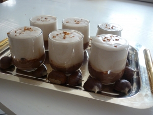 Verres Chocolat-Mousse de Crème aux Marrons - image 4