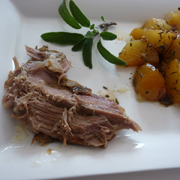 Epaule d'Agneau à la sauge et Pommes de Terre