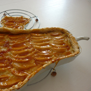 Tarte aux Poires, Crème aux Amandes