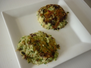 Galettes de Courgettes, Pommes de Terre, Reblochon - image 3