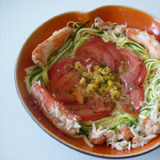 Salade de Courgettes au Crabe