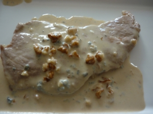 Escalopes Sauce à la Crème + Bleu du Vercors - image 1