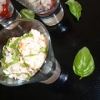 Recette Verrines " Tomates, Crabe, Mousse d'Avocats" (Entrée - Entre amis)