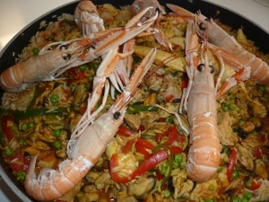 Paëlla au Poulet, Langoustines,... - image 2