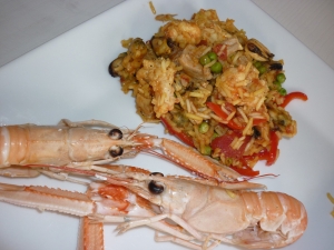 Paëlla au Poulet, Langoustines,... - image 4