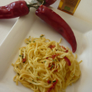 Spaghettis au Piment d'Espelette