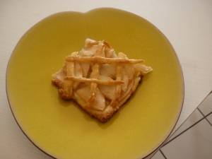 Tarte aux Pommes Quadrillées - image 1