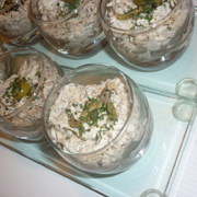 Verrine "Rillette de Maquereau au Citron"