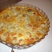 Clafoutis aux Noix de Saint Jacques