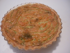 Tarte au Brocolis et Saumon Fumé - image 2