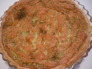 Tarte au Brocolis et Saumon Fumé - image 3