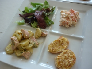 Assiettes de Salades + Tartines de Poutargue - image 3