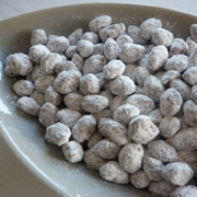 Amandes au chocolat Gianduja et Sucre Glace