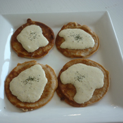 Blinis à la Farine de Châtaignes