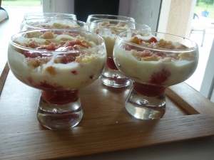 Verrines "Fraises au Chocolat Blanc" - image 2