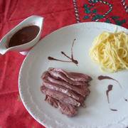 Magrets de Canard (Sauce au Chocolat)