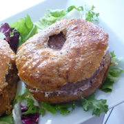 Bagels aux Steacks Hachés