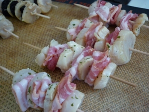 Brochettes de Noix de Saint Jacques - image 3