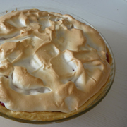 Tarte aux Groseilles Meringuées