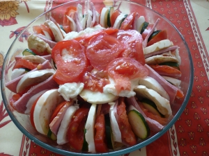 Tian Tomates, Courgettes, Mozzarella "Di Bufala Campana" - image 1