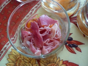 Verrines "Concombre-Melon-Jambon de Parme" - image 2