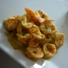 Recette Crevettes au Lait de Coco (Plat principal - Cuisine familiale)