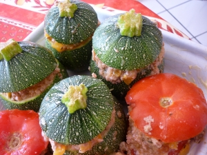 Courgettes Boules + Tomates Farcies - image 2