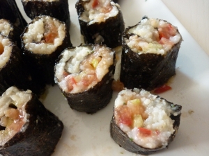 Makis-Sushis au Saumon Fumé - image 4