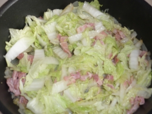 Chou Chinois aux Lardons - image 1