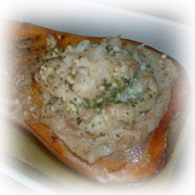 Courge Butternut au Poisson