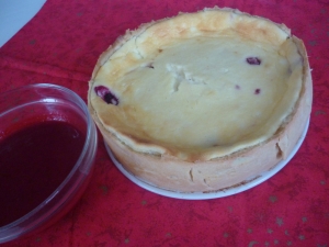 Gateau au Fromage Blanc, Framboise et Coulis - image 3