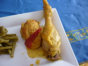 Poulet au Lait de Coco et Curcuma - image 1