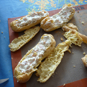 Eclairs au Saumon Fumé