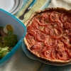 Recette Tarte à la tomate légère (Entrée - Cuisine familiale)