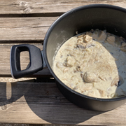 Blanquette de poulet légère